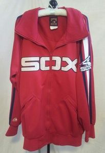 Cooperstown collection red Sox tracksuit jacket